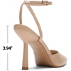 image:imageDREAM PAIRS High Heels for Women Closed Pointed Toe Dress Shoes for Women Ankle Strap Stiletto Heel Party Wedding Sexy Pump ShoesNudepu