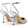 image:imageDREAM PAIRS High Heels for Women Closed Pointed Toe Dress Shoes for Women Ankle Strap Stiletto Heel Party Wedding Sexy Pump ShoesSilverglitter