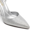 image:imageDREAM PAIRS High Heels for Women Closed Pointed Toe Dress Shoes for Women Ankle Strap Stiletto Heel Party Wedding Sexy Pump ShoesSilverglitter