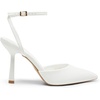 image:imageDREAM PAIRS High Heels for Women Closed Pointed Toe Dress Shoes for Women Ankle Strap Stiletto Heel Party Wedding Sexy Pump ShoesWhitepu