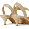 image:imageDREAM PAIRS Kitten Heels for Women Closed Toe Pointed Toe Low Heel Strappy Pumps Party Dance Wedding Dress Shoes for WomenGold
