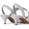 image:imageDREAM PAIRS Kitten Heels for Women Closed Toe Pointed Toe Low Heel Strappy Pumps Party Dance Wedding Dress Shoes for WomenSilver