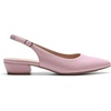 image:imageDREAM PAIRS Kitten Slingback Low Block Heels for Women Pointed Closed Toe Business Dress Shoes Wedding Party Comfortable Pumps ShoesLight Pink