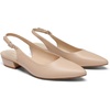 image:imageDREAM PAIRS Kitten Slingback Low Block Heels for Women Pointed Closed Toe Business Dress Shoes Wedding Party Comfortable Pumps ShoesNude