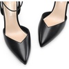 image:imageDREAM PAIRS Pointed Closed Toe Kitten Heels Stiletto Ankle Strap Womens Pumps Shoes for Women Wedding Party Dress SandalsBlackpu
