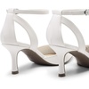 image:imageDREAM PAIRS Pointed Closed Toe Kitten Heels Stiletto Ankle Strap Womens Pumps Shoes for Women Wedding Party Dress SandalsWhitepu