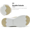 image:imageDREAM PAIRS Womens Arch Support Soft Cushion Flip Flops Thong SandalsBeige