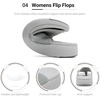 image:imageDREAM PAIRS Womens Arch Support Soft Cushion Flip Flops Thong SandalsGrey