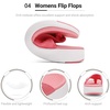 image:imageDREAM PAIRS Womens Arch Support Soft Cushion Flip Flops Thong SandalsWatermelonRed