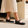 image:imageDREAM PAIRS Womens Ballet Mary Jane Flats Comfortable Business Office Dress Shoes for Women Dressy and Work with Ankle StrapBlack