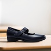 image:imageDREAM PAIRS Womens Ballet Mary Jane Flats Comfortable Business Office Dress Shoes for Women Dressy and Work with Ankle StrapNavy