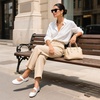 image:imageDREAM PAIRS Womens Ballet Mary Jane Flats Comfortable Business Office Dress Shoes for Women Dressy and Work with Ankle StrapWhite