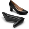 image:imageDREAM PAIRS Womens Block Heel Rounded Toe Pumps