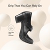 image:imageDREAM PAIRS Womens Chunky Low Block Closed Toe Heels Mary Janes Pumps Comfortable Round Toe Dress Work Wedding ShoesBlack