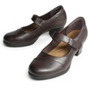 image:imageDREAM PAIRS Womens Chunky Low Block Closed Toe Heels Mary Janes Pumps Comfortable Round Toe Dress Work Wedding ShoesBrown