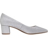 image:imageDREAM PAIRS Womens Chunky Low Block Heels Closed Toe Dress Pumps ShoesSilverGlitter
