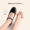 image:imageDREAM PAIRS Womens Chunky Low Block Heels Mary Jane Closed Toe Work Pumps Comfortable Round Toe Dress Wedding Shoes EDENIABlack