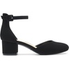 image:imageDREAM PAIRS Womens Closed Round Toe Low Block Heels Ankle Strap Chunky Heel Pumps Dress Wedding Office Party ShoesBlacknubuck