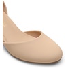 image:imageDREAM PAIRS Womens Closed Round Toe Low Block Heels Ankle Strap Chunky Heel Pumps Dress Wedding Office Party ShoesNude