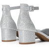 image:imageDREAM PAIRS Womens Closed Round Toe Low Block Heels Ankle Strap Chunky Heel Pumps Dress Wedding Office Party ShoesSilver