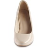 image:imageDREAM PAIRS Womens Dress Comfortable Low Heel Pump ShoesNudePat