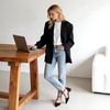 image:imageDREAM PAIRS Womens Dress Shoes Low Heel Pumps Closed Pointed Toe Comfort Casual DOrsay Flats Ankle StrapBlacknubuck
