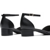 image:imageDREAM PAIRS Womens Dress Shoes Low Heel Pumps Closed Pointed Toe Comfort Casual DOrsay Flats Ankle StrapBlackpu