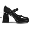 image:imageDREAM PAIRS Womens High Chunky Platform Closed Toe Mary Jane Block Heels Square Toe Strappy Dress Wedding Party Pumps ShoesBlackpat