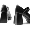 image:imageDREAM PAIRS Womens High Chunky Platform Closed Toe Mary Jane Block Heels Square Toe Strappy Dress Wedding Party Pumps ShoesBlackpu