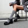 image:imageDREAM PAIRS Womens High Chunky Platform Closed Toe Mary Jane Block Heels Square Toe Strappy Dress Wedding Party Pumps ShoesBlackpu