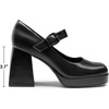 image:imageDREAM PAIRS Womens High Chunky Platform Closed Toe Mary Jane Block Heels Square Toe Strappy Dress Wedding Party Pumps ShoesBlackpu