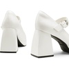 image:imageDREAM PAIRS Womens High Chunky Platform Closed Toe Mary Jane Block Heels Square Toe Strappy Dress Wedding Party Pumps ShoesWhitepu