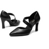 image:imageDREAM PAIRS Womens High Heels Pumps Dress Closed Pointed Toe Comfortable DOrsay Pumps Shoes for Work Office Wedding Dancing CharmaneBlackpu