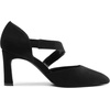 image:imageDREAM PAIRS Womens High Heels Pumps Dress Closed Pointed Toe Comfortable DOrsay Pumps Shoes for Work Office Wedding Dancing CharmaneBlacksuede