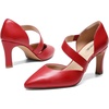 image:imageDREAM PAIRS Womens High Heels Pumps Dress Closed Pointed Toe Comfortable DOrsay Pumps Shoes for Work Office Wedding Dancing CharmaneRedpu