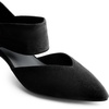 image:imageDREAM PAIRS Womens Kitten Heels Low Pumps Shoes Pointed Closed Toe Slip on Dress Work Bridal Party WeddingBlack