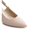 image:imageDREAM PAIRS Womens Kitten Heels Slingback Closed Toe Low Pumps Dress Bridal Elegant Wedding Casual ShoesNude