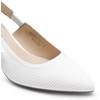 image:imageDREAM PAIRS Womens Kitten Heels Slingback Closed Toe Low Pumps Dress Bridal Elegant Wedding Casual ShoesWhite