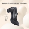 image:imageDREAM PAIRS Womens Low Chunky Block Heels Pumps Comfortable Slipon Heeled Loafers Dress Work Shoes for Office Business LOLABlack