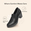 image:imageDREAM PAIRS Womens Low Chunky Block Heels Pumps Comfortable Slipon Heeled Loafers Dress Work Shoes for Office Business LOLABlack