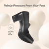 image:imageDREAM PAIRS Womens Low Chunky Block Heels Pumps Comfortable Slipon Heeled Loafers Dress Work Shoes for Office Business LOLABlackSuede