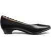 image:imageDREAM PAIRS Womens Mila Low Chunky Heel Pump ShoesBlackPu