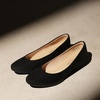 image:imageDREAM PAIRS Womens Mila Low Chunky Heel Pump ShoesBlackSuede