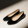 image:imageDREAM PAIRS Womens Mila Low Chunky Heel Pump ShoesBlackpat