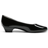 image:imageDREAM PAIRS Womens Mila Low Chunky Heel Pump ShoesBlackpat