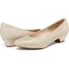 image:imageDREAM PAIRS Womens Mila Low Chunky Heel Pump ShoesGoldGlitter