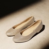 image:imageDREAM PAIRS Womens Mila Low Chunky Heel Pump ShoesGoldGlitter