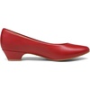 image:imageDREAM PAIRS Womens Mila Low Chunky Heel Pump ShoesRedPu