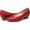 image:imageDREAM PAIRS Womens Mila Low Chunky Heel Pump ShoesRedPu