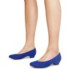 image:imageDREAM PAIRS Womens Mila Low Chunky Heel Pump ShoesRoyalBlue
